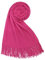 PB-SOAR Damen Herren XXL Einfarbiger Schal für Winter, Schals Winterschal Damenschal Halstuch Pashmina Stola mit Fransen, 18 Farben auswählbar (Pink)