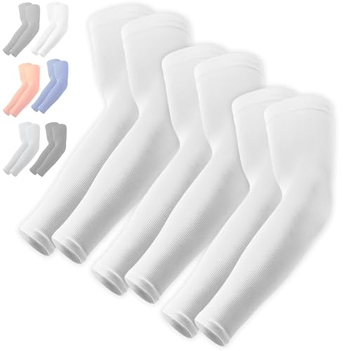 OutdoorEssentials Sonnenschutz Armstulpen Damen Herren - Volleyball Armschoner - Arm Sleeve Gaming - Kühlende Kompressionsarmstulpen - Sport Tattoo Ärmel - Armsleeve Set versch. Farben