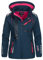 Geographical Norway Damen Softshelljacke Reine Navy/Fluo pink M