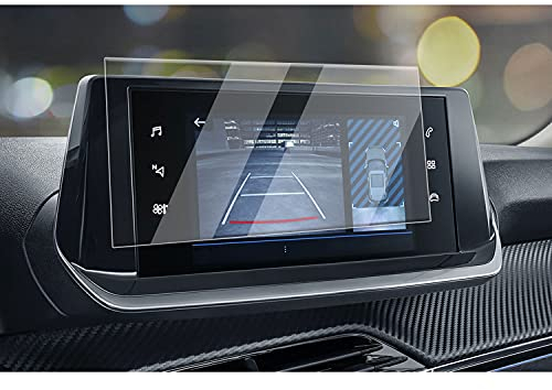 CDEFG Peugeot 208 E-208 2008 E-2008 2020-2022 2023 Navigation Protection d'écran Tactile en Verre trempé, Anti-Traces de Doigts, 9H Anti-Rayures, 7 Pouce HD Transparent GPS Film