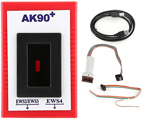 Outil de programmation de clé de voiture, programmeur de clé automatique AK90 + V3.19 dispositif de programmation d'outil de Diagnostic de correspondance identifier les clés pour EWS AK90 KEY-PROG