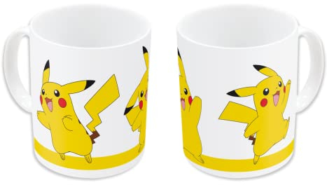 joojee GmbH Pokémon Pikachu Tasse, 325 ml, Keramik, Tasse, Standard, 325 ml