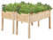 Yaheetech 2pcs Raised Garden Bed Fir Wood Elevated Planter Box Rectangle Planting Raised Bed Stand Pot Outdoor Planter for Vegetable/Flower/Herb,120.5 x 59 x 76.5cm