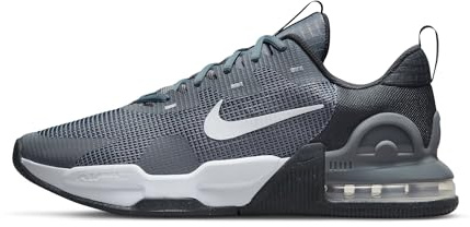 NIKE Men's M Nike Air Max Alpha Trainer 5 Sneaker, Smoke Grey White Dk Smoke Grey Dark Grey, 6 UK