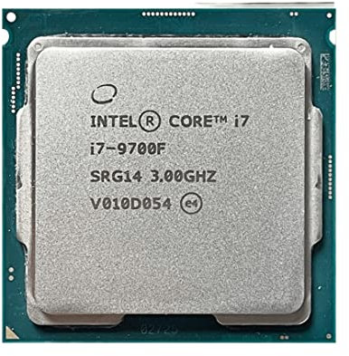 Intel Core I7-9700F I7 9700F 3.0 GHz Procesador de CPU de Ocho núcleos y Ocho Hilos Usado 12M 65W PC Desktop LGA 1151