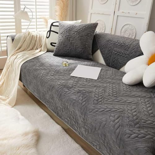 YWQJL Sofabezug rutschfeste Sofadecke，sofaschutz1 2 3 4-Seater L Shape Sofaschoner,Hund Katze Überwurf Hundedecke Ecksofa Sofa Schutzdecke Sofaschutz Hund Kratzschutz Katze,#21-110x210cm