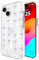 Kate Spade New York Case for iPhone 15, iPhone 14, iPhone 13, Compatible with MagSafe – Daisy Chain Iridescent, Iridescent