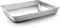 Lacor - 68465 - Bandeja Horno Master, Rustidera Horno, Bandeja Horno Profesional, Apto para Horno y Congelador, Apilable, Aluminio Natural, 45x33 cm, Altura 5 cm