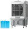 Water Tank Evaporative Air Cooler with 4 Ice Pack - Portable Outdoor Air Conditioner for Garage, Yard, Commercial Use - Oscillation, 3 Speed
