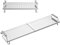 Outspark Verstellbares Grill-Warmhalterost für Blackstone 43,2 cm, 55,9 cm, 71,1 cm, 91,4 cm, 304 Edelstahl, Grillrost, Zubehör für Weber Charbroil und die meisten flachen Tisch-Grills