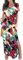 GRECERELLE Women Maxi Long Dress Summer Casual Beach Boho Short Sleeve V Neck Maxi Dresses with Pocket (White Ink Red, XL)