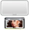 Car Vanity Mirror with LED Lights, Sun Visor Mirror, Car Makeup Mirror, Rechargeable Scratch-resistant Car Vanity Mirror View Mirror Sun Simple Practical Car Visor Mirror for Universal Car (Black)