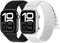 Confezione da 2 Cinturini Nylon Compatibile con Cinturino Apple Watch 44mm 40mm 41mm 42mm 45mm 46mm 49mm 38mm,Sportivo Morbido e Traspirante Regolabile per iWatch 10 9 8 7 6 5 4 3 2 1 SE Ultra 1/2