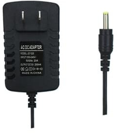 ZTOSZSPT Caricatore Dvd Mobile EVD Lettore TV Mobile 12V Lettore Canto Lettore Dvd 9V 2A(9~12V -1 Meter)