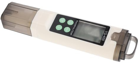 Hztyyier ORP H2 PH-Messgerät, ABS-Material, Hochempfindliche Prüfung für Trinkwasser, Pools und Hydrokultur, Temperaturbereich