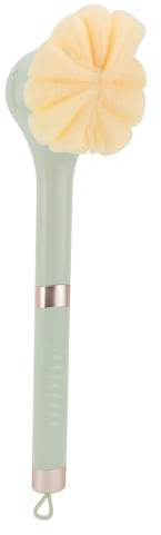 Naroote Brosse Corporelle électrique à 6 Têtes, épurateur Corporel étanche et Rechargeable pour une Expérience de Spa à Domicile, Idéale pour les Types de Peau (GREEN)