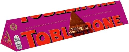 Premium Swiss Chocolate Bar - Best gift for Friends & Family for Any occasion (Toblerone Fruit & Nut Chocolate Bar 360g)