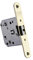 IFAM Picaporte para Puertas W147 RHL, Frente Redondo, Acabados en Latón, Entrada 47 mm, Cerradura Puerta Interior y Exterior, Seguridad, Antiganzúa, Cerrojo, Sistema Antirrobo, Pomo, Manivela, Cierre