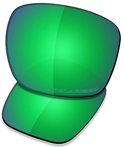 Saucer Premium Ersatzgläser für Oakley Sliver OO9262 Sonnenbrillen High Defense - Jade Green Polarisiert