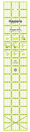 Omnigrip Quilter-Lineal, rutschfest Rechteck 3 x 16