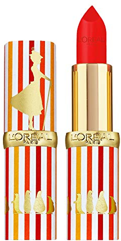 L'Oréal Paris Lippenstift, langanhaltend, Color Riche, limitierte Edition, Disney Mary Poppins, Geschenkidee für Damen, Finish Matte, 344