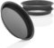 Grizzly, Set of 3 Cake Base Baking Moulds with Scalloped Edge, Diameter 12 (30 cm), Non-Stick, Quiche Mould Set for Pies, Fruit Cakes, Tarts and Quiches