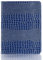 iPad Air-6. (13'') Hülle für Damen, iPad Pro-3. 4. 5. 6. (12,9'') Hülle, DMaos Krokodil Kunstleder Ständer Folio Smart Cover mit Stifthalter – Blau