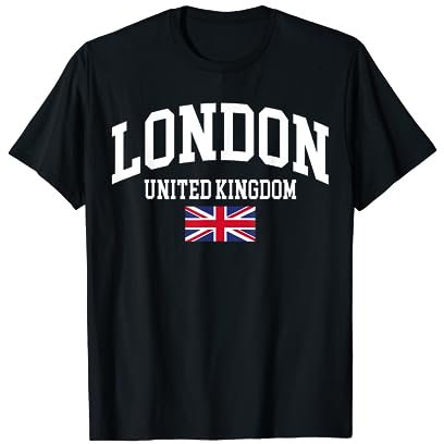 London England United Kingdom UK Great Britain GB English T-Shirt