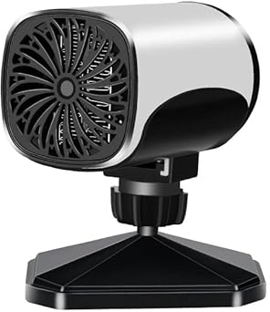 Tragbare Auto Heizung Defroster, MoreChioce 24V Auto Heizlüfter Ventilator Defogger Auto-Windschutzscheiben Entfroster Demister mit 360 ° Drehbar Basis für Camping Reisen Büro Schlafzimmer