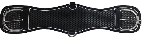 Majestic Ally Strapazierfähige Netz-Gurt-Schnallen aus Edelstahl für Westernsattel (86,4 cm)