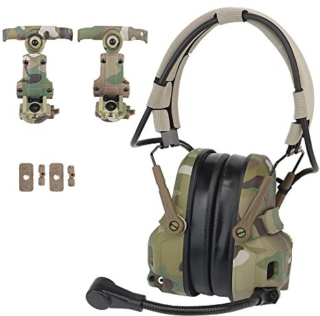 ACEXIER Casque Tactique Militaire Chasse Tir Casque à réduction de Bruit pour OPS Core Arc et Wendy M-Lok Casque monté sur la tête Double Usage (CP)