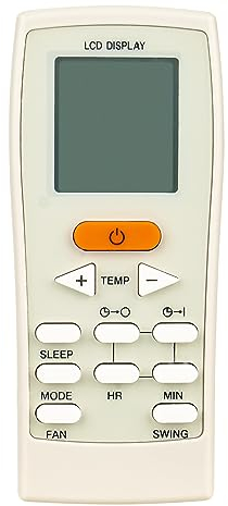 ALLIMITY Ersatz Klimaanlage Fernbedienung passend für York Air Conditioner AC A/C GZ-12A-E1 GZ12AE1