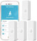 WiFi PIR Motion Sensor: Smart Indoor Motion Detector with App Notification Alerts & Records, Battery Included, Infrared Movement Detector for Remote Monitor and Home Automation (4-Pack)