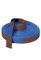 BUDOFIGHT Rouleau de Ceinture de Judo Bleu & Marron