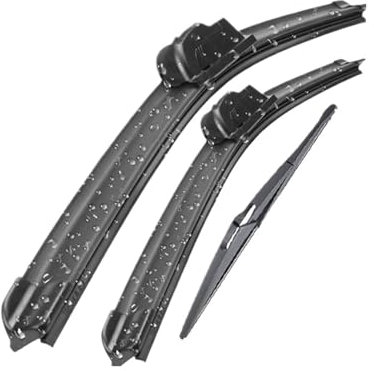 YFZNCPZI Escobilla De Limpiaparabrisas para Nissan para Juke para F15 2010-2016 Juego Limpiaparabrisas Delanteros Y Traseros Limpiaparabrisas Coche Limpiaparabrisas Traseros Limpiaparabrisas