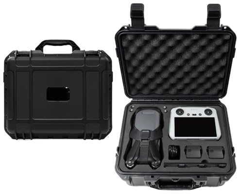 JLANDA Aufbewahrungskoffer für RC N1/RC/RC Pro Tragbarer Koffer Hartschalenkoffer Explosionsgeschützte Tragebox für DJI Mavic 3/Classic-Zubehör