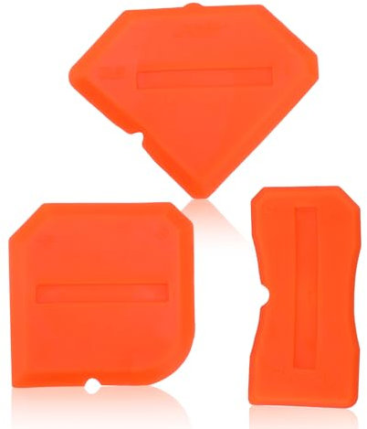 3 Pieces Caulk Tool, Sealant Finishing Tool Grout Scraper Caulking Removal Tool, Reuse and Replace Caulk Removal Tool for Kitchen Bathroom Floor Sink Joint Sealant Sealing