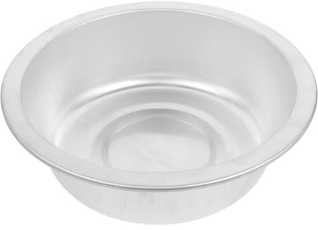 MOLUCKFU Aluminum Mixing Basin Large Capacity Metal Bowl Kitchen Sink Bowl Wash Basin Home Vegetable Container