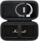 Supmay Hard Carrying Case for Marshall Emberton II/III Portable Bluetooth Speaker, Wireless Speaker Protection Case with Mesh Pocket for USB-C Charging Cable, Black