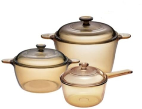 Visions VS-335 Glass Cookware 6P Set