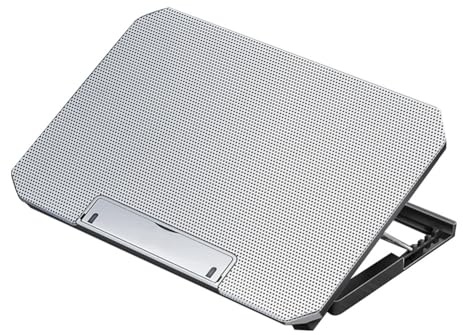 Yominerr Laptop Cooler Fan Gaming Laptop Cooling Pad con USB Supporto per Laptop Base per Laptop Cooler per Laptop Angolo Regolabile velocità del B