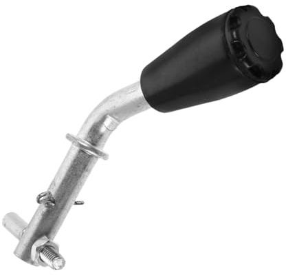 TOPBATHY Heat-Resistant Bakelite Stove Door Handle Grip Anti-Scald Replacement Pull for Oven and Wood-Burning Stoves Detachable Fireproof Handle Accessory for Cookware and Heating