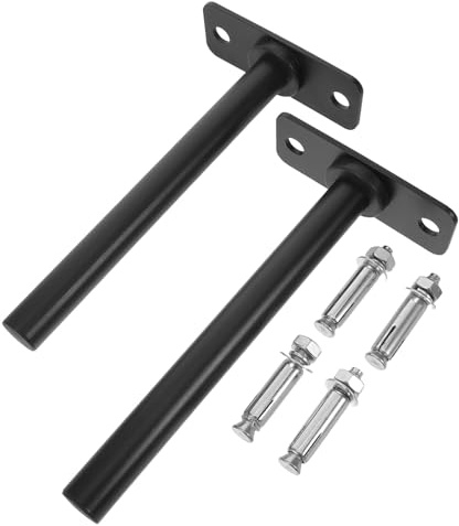 VANZACK 2pcs Wall Mount Barbell Plate Holder for Weight Storage Rack Compact Vertical Gym Plate Organizer for Home and Commercial Fitness Rooms Easy Installation Carbon Steel Design