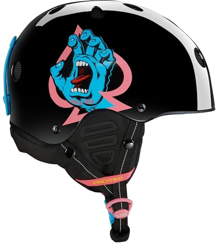 Pro-Tec Low Pro Snow zertifizierter Helm, leicht, anpassbare Passform mit ultimativem Komfort und Schutz für Skifahren und Snowboarden