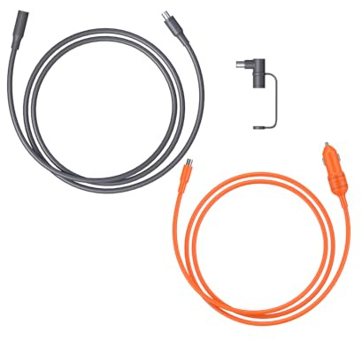 Jackery DC Kabel Set, 5m Verlängerungskabel + DC8020 Kfz-Ladekabel | Kompatibel mit Jackery Explorer 500 v2/1000 v2/2000 v2/3000 v2 Powerstation