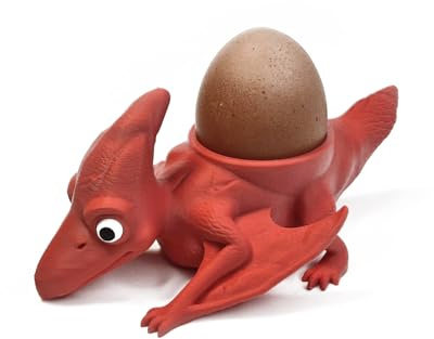 Triceratops Pteranodon Egg Cup Holder Novelty Easter Souvenir Gift Boiled Egg Stand Animal Shaped Kitchen Table Decor Family Breakfast Accessory Seasonal Decoration (Pteranodon)
