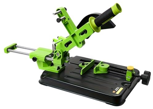 Angle Grinder Stand - Upgrade Universal Bracket Angle Grinding Machine Stand Attachments - Polishing & Cutting Multifunctional Table Saw Compatible with 100/115/125mm Angle Grinder