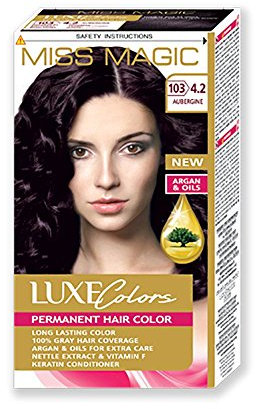 Tinte para el cabello Miss Magic, tinte de melena para el cabello color con argán