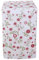 VOSAREA Washing Machine Cover,Clothes Washer Dust Dryer Cover for Drum Washing Machine Washing Machine Tumble Dryer Waterproof 56 x 60 x 82 cm (Red Flower Design)