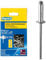 Rapid Blindnieten Aluminium Universal Ø 4,8mm, 9-12mm Klemmbereich, 300 Stk. Nieten Großpackung, für Blindnietzangen